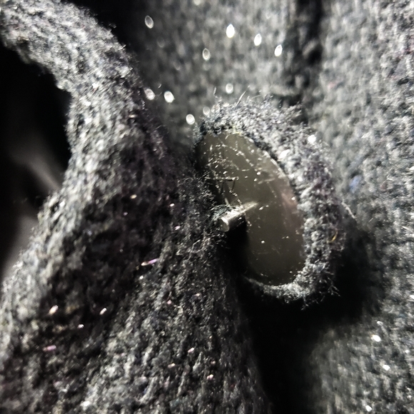 Vintage Cotton Blend Belted Jacket - Picture 11 of 13